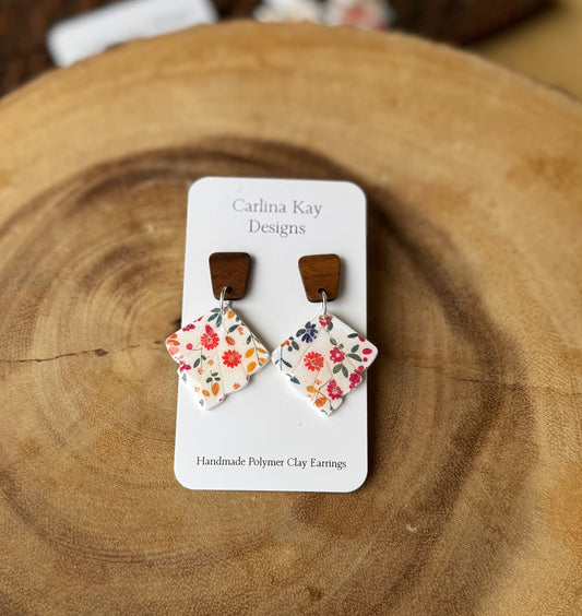 Country Floral Drops