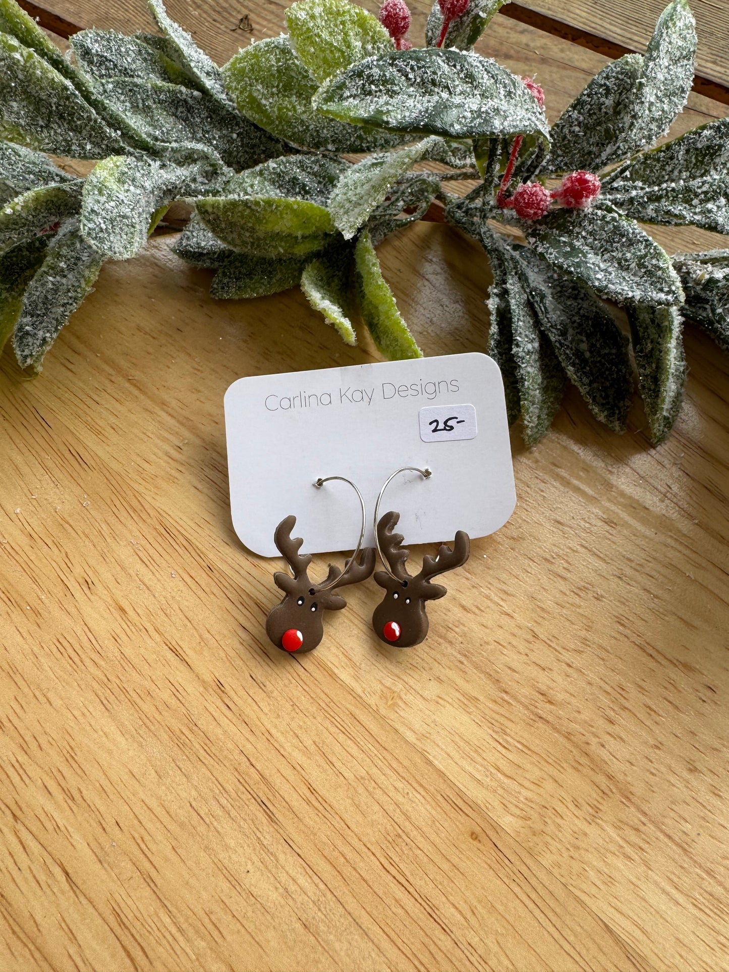 Rudolph earrings￼