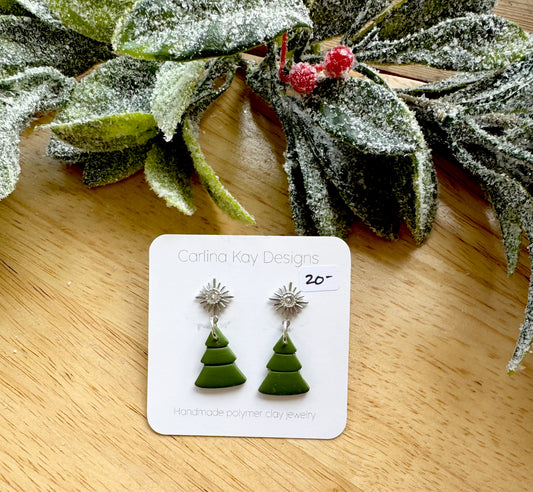 Green Christmas trees