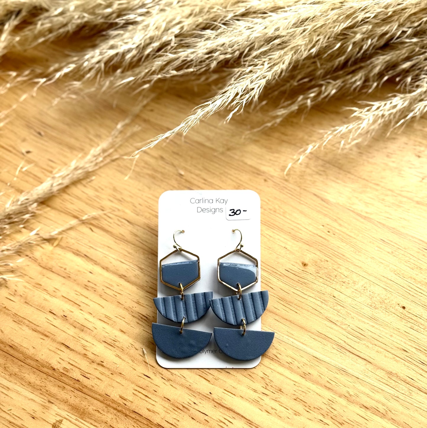 Half hexagon boho drop downs